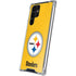 NFL Pittsburgh Steelers - Alternate Distressed Galaxy S23 Ultra Clear Case
