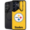 NFL Pittsburgh Steelers - Alternate Distressed Galaxy S25 Kickstand Case