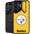 NFL Pittsburgh Steelers - Alternate Distressed Galaxy S25 Kickstand Case