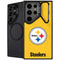 NFL Pittsburgh Steelers - Alternate Distressed Galaxy S25 Ultra Kickstand Case