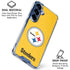 NFL Pittsburgh Steelers - Alternate Distressed Galaxy S25 Plus Clear Case
