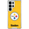 NFL Pittsburgh Steelers - Alternate Distressed Galaxy S25 Ultra Clear Case