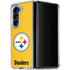 NFL Pittsburgh Steelers - Alternate Distressed Galaxy Z Fold5 5G Clear Case