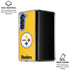 NFL Pittsburgh Steelers - Alternate Distressed Galaxy Z Fold6 Clear Case
