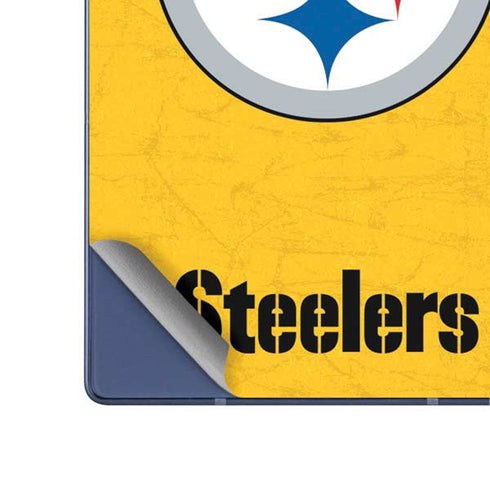 NFL Pittsburgh Steelers - Alternate Distressed Galaxy Z Fold6 Skin