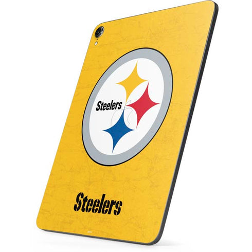 NFL Pittsburgh Steelers - Alternate Distressed Apple iPad Pro Skin