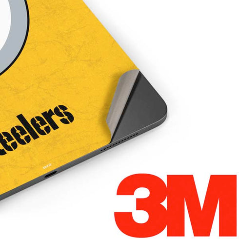 NFL Pittsburgh Steelers - Alternate Distressed Apple iPad Pro Skin