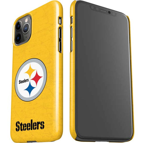 NFL Pittsburgh Steelers - Alternate Distressed iPhone 11 Pro Lite Case