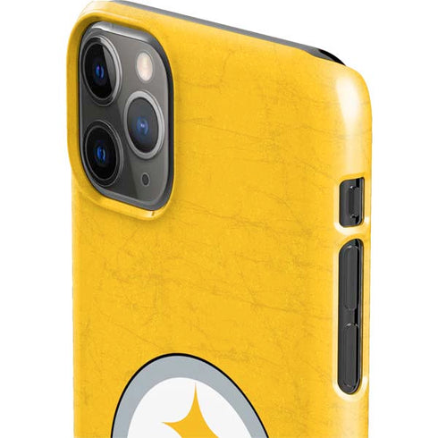 NFL Pittsburgh Steelers - Alternate Distressed iPhone 11 Pro Max Lite Case