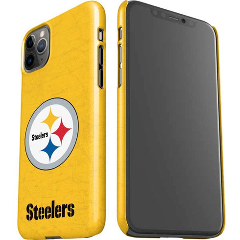 NFL Pittsburgh Steelers - Alternate Distressed iPhone 11 Pro Max Lite Case