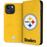 NFL Pittsburgh Steelers - Alternate Distressed iPhone 15 Plus Folio Case