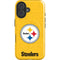 NFL Pittsburgh Steelers - Alternate Distressed iPhone 16 Magsafe Impact Case