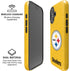 NFL Pittsburgh Steelers - Alternate Distressed iPhone 16 Magsafe Impact Case