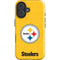 NFL Pittsburgh Steelers - Alternate Distressed iPhone 16 Plus Impact Case