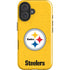 NFL Pittsburgh Steelers - Alternate Distressed iPhone 16 Plus Impact Case