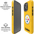 NFL Pittsburgh Steelers - Alternate Distressed iPhone 16 Pro Magsafe Impact Case