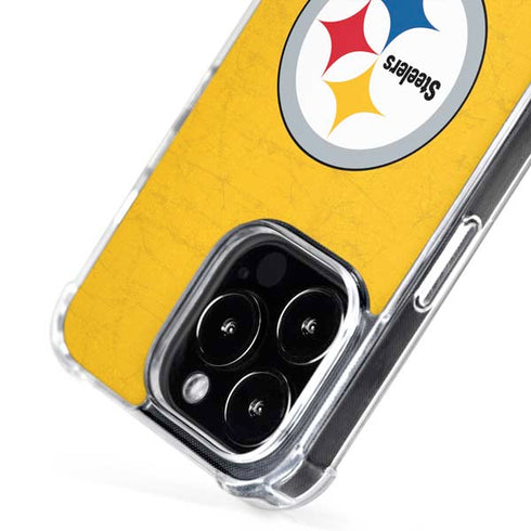 NFL Pittsburgh Steelers - Alternate Distressed iPhone 16 Pro Max MagSafe Case