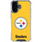 NFL Pittsburgh Steelers - Alternate Distressed iPhone 17 Clear Case