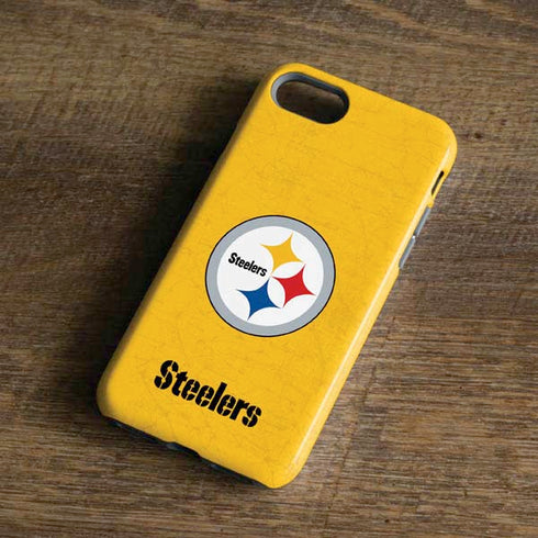 NFL Pittsburgh Steelers - Alternate Distressed iPhone 8 Pro Case