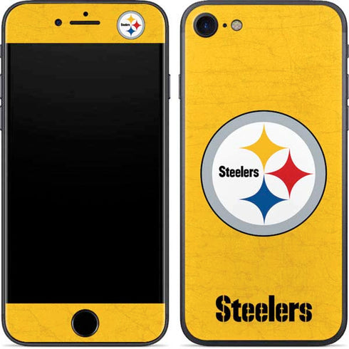 NFL Pittsburgh Steelers - Alternate Distressed iPhone 8 Skin
