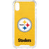 NFL Pittsburgh Steelers - Alternate Distressed iPhone XS Clear Case