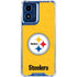 NFL Pittsburgh Steelers - Alternate Distressed Moto G 5G (2024) Clear Case