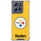 NFL Pittsburgh Steelers - Alternate Distressed Moto G Power 5G (2025) Clear Case