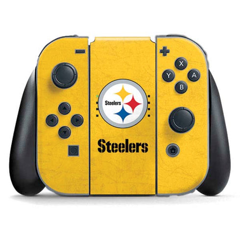 NFL Pittsburgh Steelers - Alternate Distressed Nintendo Skins