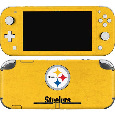 NFL Pittsburgh Steelers - Alternate Distressed Nintendo Skins
