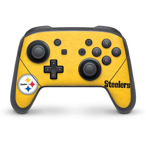 NFL Pittsburgh Steelers - Alternate Distressed Nintendo Skins