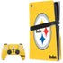 NFL Pittsburgh Steelers - Alternate Distressed PS5 Pro Disk Bundle Skin