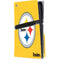 NFL Pittsburgh Steelers - Alternate Distressed PS5 Pro Disk Console Skin