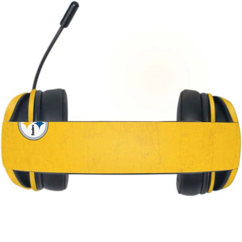 NFL Pittsburgh Steelers - Alternate Distressed Razer Kraken X Skin