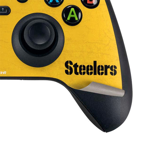 NFL Pittsburgh Steelers - Alternate Distressed Xbox Series X Bundle Skin