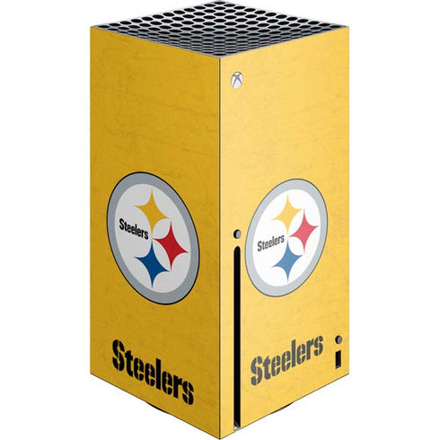 NFL Pittsburgh Steelers - Alternate Distressed Xbox Series X Skins