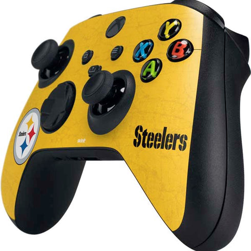 NFL Pittsburgh Steelers - Alternate Distressed Xbox Series X Controller Skin