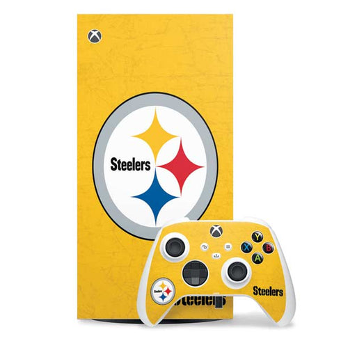 NFL Pittsburgh Steelers - Alternate Distressed Xbox Series X Skins