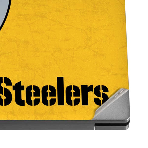 NFL Pittsburgh Steelers - Alternate Distressed Dell XPS Skin