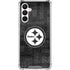 NFL Pittsburgh Steelers Black & White Galaxy A16 5G Clear Case