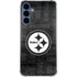 NFL Pittsburgh Steelers Black & White Galaxy A35 5G Clear Case