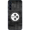 NFL Pittsburgh Steelers Black & White Galaxy A35 5G Skin