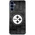NFL Pittsburgh Steelers Black & White Galaxy A55 5G Clear Case