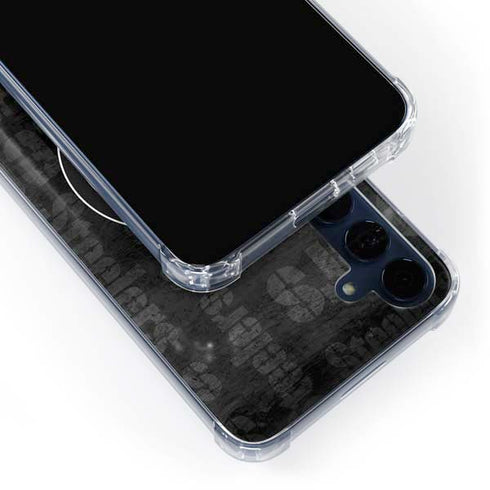 NFL Pittsburgh Steelers Black & White Galaxy A55 5G Clear Case