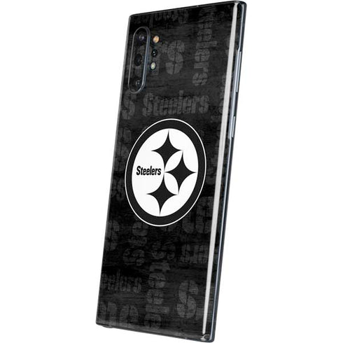 NFL Pittsburgh Steelers Black & White Galaxy Note 10 Plus Skin