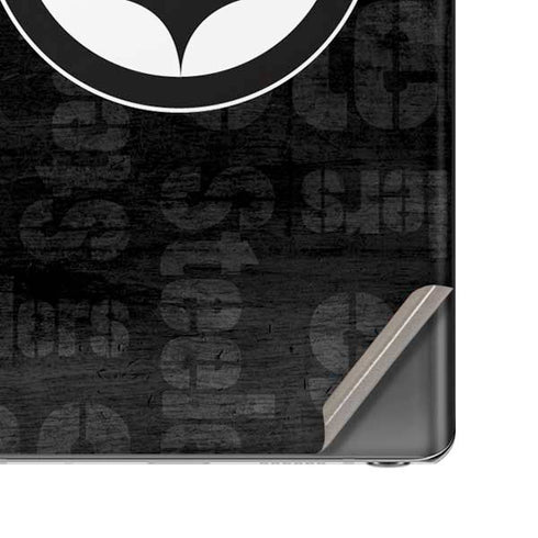NFL Pittsburgh Steelers Black & White Galaxy Note20 5G Skin