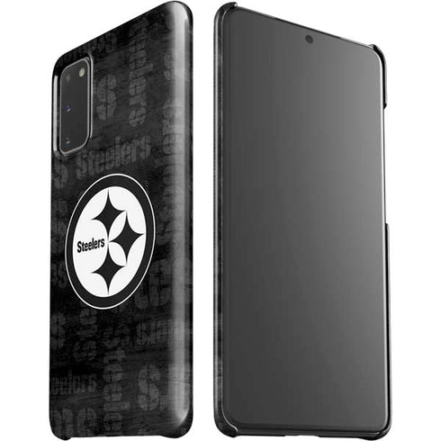 NFL Pittsburgh Steelers Black & White Galaxy S20 Lite Case