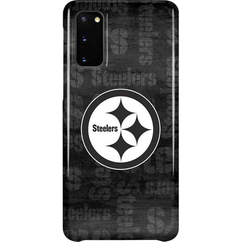 NFL Pittsburgh Steelers Black & White Galaxy S20 Lite Case