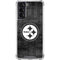 NFL Pittsburgh Steelers Black & White Galaxy S22 Clear Case
