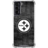 NFL Pittsburgh Steelers Black & White Galaxy S22 Clear Case