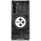 NFL Pittsburgh Steelers Black & White Galaxy S24 FE Clear Case